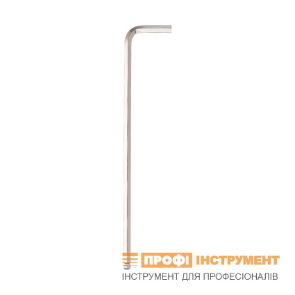 BONDHUS hex wrench 1,5x90mm, L-shaped, CrV steel, chromium-plated, elongated