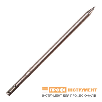 Зубило HELLER пикообразное 4-гранное 14х250 мм SDS-plus IP (19620)