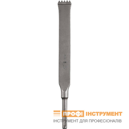 Зубило плоское HELLER с твердосплавными напайками 32х125 мм SDS-plus IP (19771)