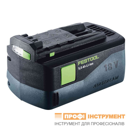 Аккумулятор FESTOOL - BP 18 Li 5,0AS; 18В; 5,0 А/час (577702)