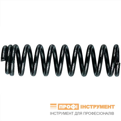 Ejection spring, for easy ejection of drilled material