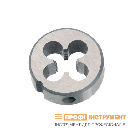 Плашка VOLKEL BSF 3/16"х32, HSS, DIN 223 (DIN EN 22568), 20x7 мм, резьба BS 84, для ручного использования VS, неабразивные материалы до 800 Н/кв.мм (22810)