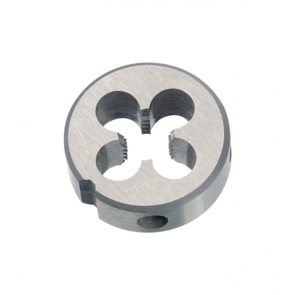 Плашка VOLKEL BSF 3/16"х32, HSS, DIN 223 (DIN EN 22568), 20x7 мм, резьба BS 84, для ручного использования VS, неабразивные материалы до 800 Н/кв.мм (22810)