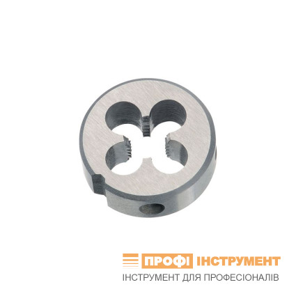 Плашка VOLKEL BSF 1/4"х26, HSS, DIN 223 (DIN EN 22568), 20x7 мм, резьба BS 84, для ручного использования VS, неабразивные материалы до 800 Н/кв.мм (22814)