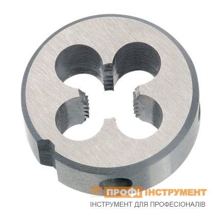 Плашка VOLKEL BSF 7/16"х18, HSS, DIN 223 (DIN EN 22568), 30x11 мм, резьба BS 84, для ручного использования VS, неабразивные материалы до 800 Н/кв.мм (22820)