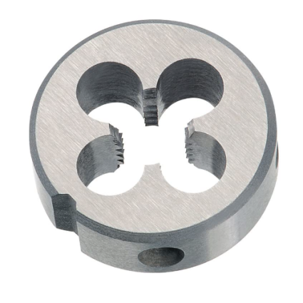 Плашка VOLKEL BSF 7/16"х18, HSS, DIN 223 (DIN EN 22568), 30x11 мм, резьба BS 84, для ручного использования VS, неабразивные материалы до 800 Н/кв.мм (22820)