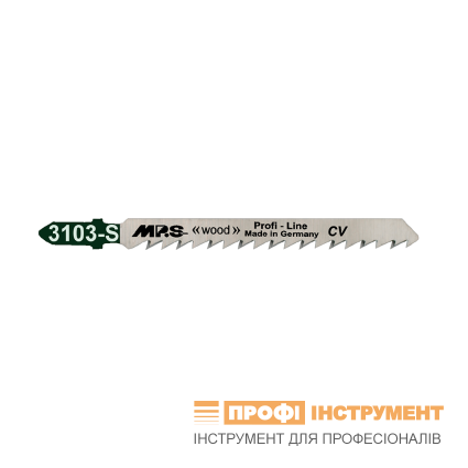 Полотно для лобзикових пилок MPS (МПС) потовщене T101DP 75/100х8х1.7 мм. 6 зуб/дюйм (3103-S-5)