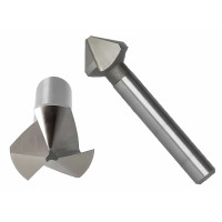 Зенкер конический PROFITOOL D12,4х56 мм 90°, хвостовик 8 мм M2 HSS (40913)