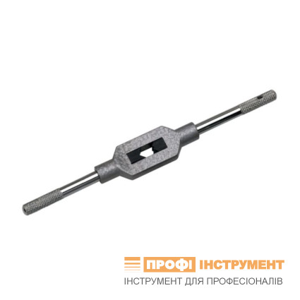 Метчикодержатель PROFITOOL - №0; М1-M8, 1/16"-1/4"; размер захвата 2,0-5,0 мм; L=125 мм.; DIN 1814 (49000)