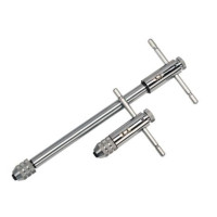 Метчикодержатель PROFITOOL цанговый с трещоткой №10; М3-10, 1/8"-3/8"; размер захвата 2,4-5,5 мм; L=250 мм (49012)