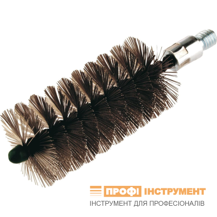 Coupling brush without thread, conical 25/35x100x170, steel wire, double helix