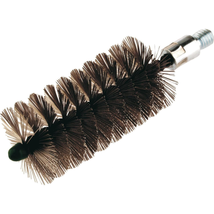 Coupling brush without thread, conical 25/35x100x170, steel wire, double helix