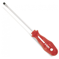 Викрутка слюсарна FELO 5,5х1,0х125х99 мм, кварцове мікротекстурування ручки, ERGO. (60055410)