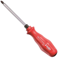 Locksmith's screwdriver FELO PZ2x100x99 mm, quartz microtexturing of the handle, ERGO, (60120310)