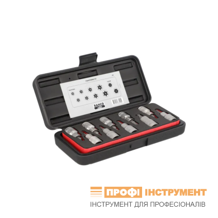 Набір головок торцевих BAHCO TORX T20 - T55 (7809TORX/10)