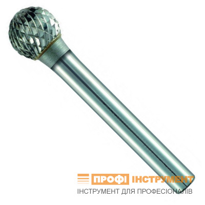 Борфреза сферична ТС 16х14х59 мм тип D (KUD) насічка 4 хвостовик 6 мм MAYKESTAG (0787406116100)