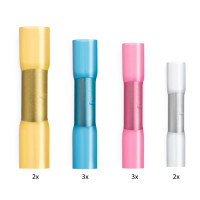 Set of heat shrinkable crimp connectors for STEINEL cables - 0.1 - 6.0 mm 10 pcs (006662)