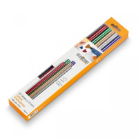 Стрижні термоклейові STEINEL - Glitter Sticks 11 мм кольорові з блискітками 200 г (10 шт) (064891)
