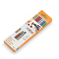 Hot glue sticks STEINEL - Glitter Sticks 7 mm colored with glitter 96 g, 16 pcs (065539)