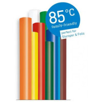 Стержни термоклеевые STEINEL - Low Temp Color 7 мм цветные, 96 г (16 шт) (084646)