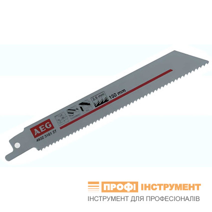 AEG Reciprocating Saw Blades - S811H Bi-Metal (3-Pieces) (4932318127)