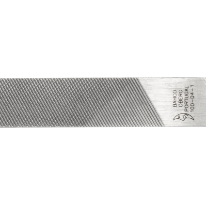 BAHCO flat metalworking file 200x20x5 mm (1-100-08-2-0)