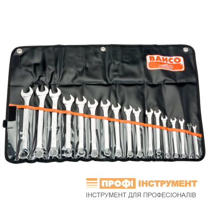 Set of BAHCO combination wrenches 6 - 22 mm, 17 pcs. (111M/17T)