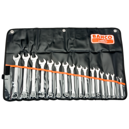 Set of BAHCO combination wrenches 6 - 22 mm, 17 pcs. (111M/17T)