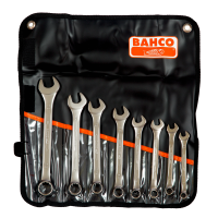 Set of 8 BAHCO combination wrenches 3/8" - 7/8" (111Z/8T)