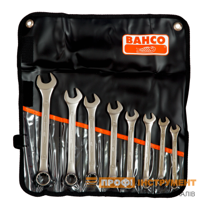 Набір ключів комбінованих BAHCO 3/8" - 7/8" 8 шт. (111Z/8T)