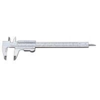 Caliper 150 mm, boundary 0-150 mm, crochet 0,05 mm, scales are metric and inch, self-locking mechanism, internal and external zamіri, glibinomir, stainless steel