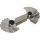 Set of BAHCO thread gauges - metric with a pitch of 0.25-6.0 mm and inch with a pitch of 4-62 TPI (52 pcs.) (1537)