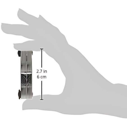 Set of BAHCO thread gauges - metric with a pitch of 0.25-6.0 mm and inch with a pitch of 4-62 TPI (52 pcs.) (1537)