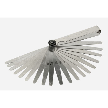 A set of professional BAHCO probes for measuring thickness 0.05-1.00 mm (with a step of 0.05 mm), 20 pcs (1547)