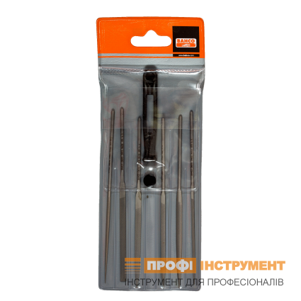BAHCO Needle File Set 140mm (2-470-14-0-0)