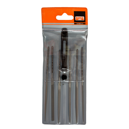 BAHCO Needle File Set 140mm (2-470-14-0-0)