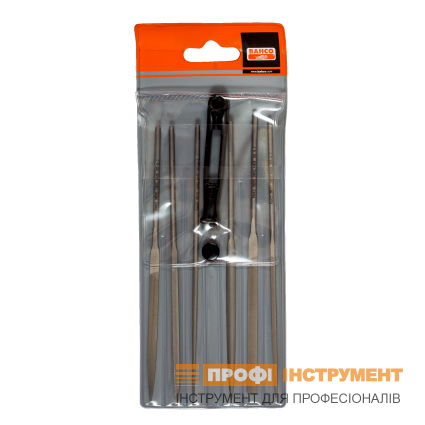 BAHCO Needle File Set 160mm (2-470-16-2-0)