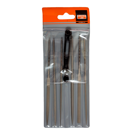 BAHCO Needle File Set 160mm (2-470-16-2-0)
