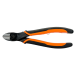 Side cutters BAHCO 125 mm, Piano = 1,6 mm, Fe = 1,8 mm, CuZn = 1,8 mm, Cu = 2,0 mm, return spring, ERGO (2101G-125)