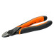 Side cutters 160 mm, Piano=2,0 mm, Fe= 2,5 mm, CuZn=2,5 mm, Cu=2,75mm, spring, ERGO,