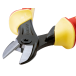 BAHCO side cutters 140 mm up to 1000 V, oxidized with anti-corrosion coating, ISO 5746, IEC 60900 (2101S-140)