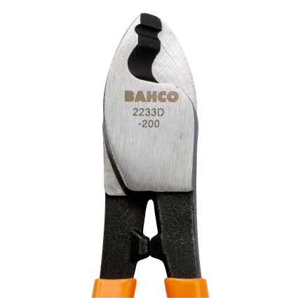 Кусачки BAHCO 200 мм для різання та зачистки мідних та алюмінієвих проводів (2233D-200)