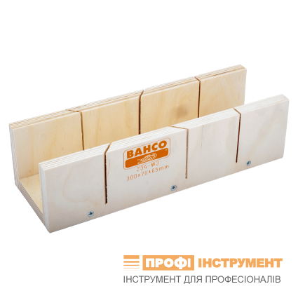 BAHCO miter box 300x95x63 mm for working at angles of 45°, 90°, 135° (234-W2)