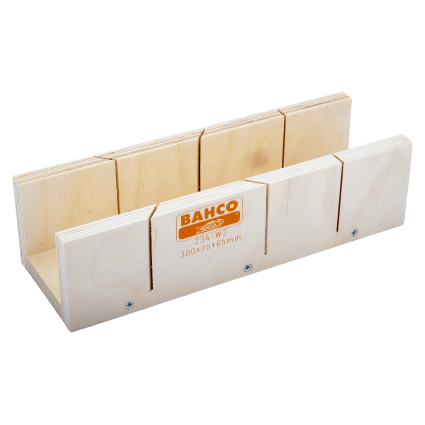 BAHCO miter box 300x95x63 mm for working at angles of 45°, 90°, 135° (234-W2)