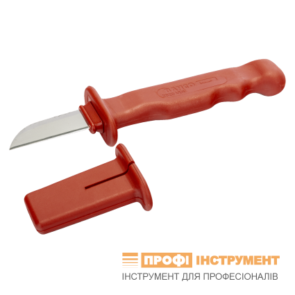 BAHCO Cable Knife with VDE Protective Sheath up to 1000 V (2820VDE)