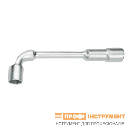 Bahco double face curved wrench 15mm, extra vanadium steel 6 and 12 face heads, CrNi coating, (art, 28M-15)