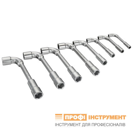 Set of double-ended bent socket wrenches BAHCO 8, 10, 11, 13, 16, 17, 18 and 19 mm (8 pcs.) (28M/8)