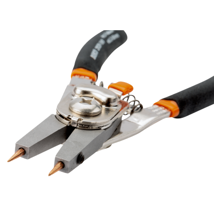 BAHCO 160mm External and Internal Stop Port Ring Pliers with Replaceable Tips (2928-160)