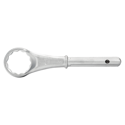 BAHCO 80mm open-end wrench with offset and insert for tubular handle (310M-80)