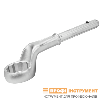 BAHCO 80mm open-end wrench with offset and insert for tubular handle (310M-80)
